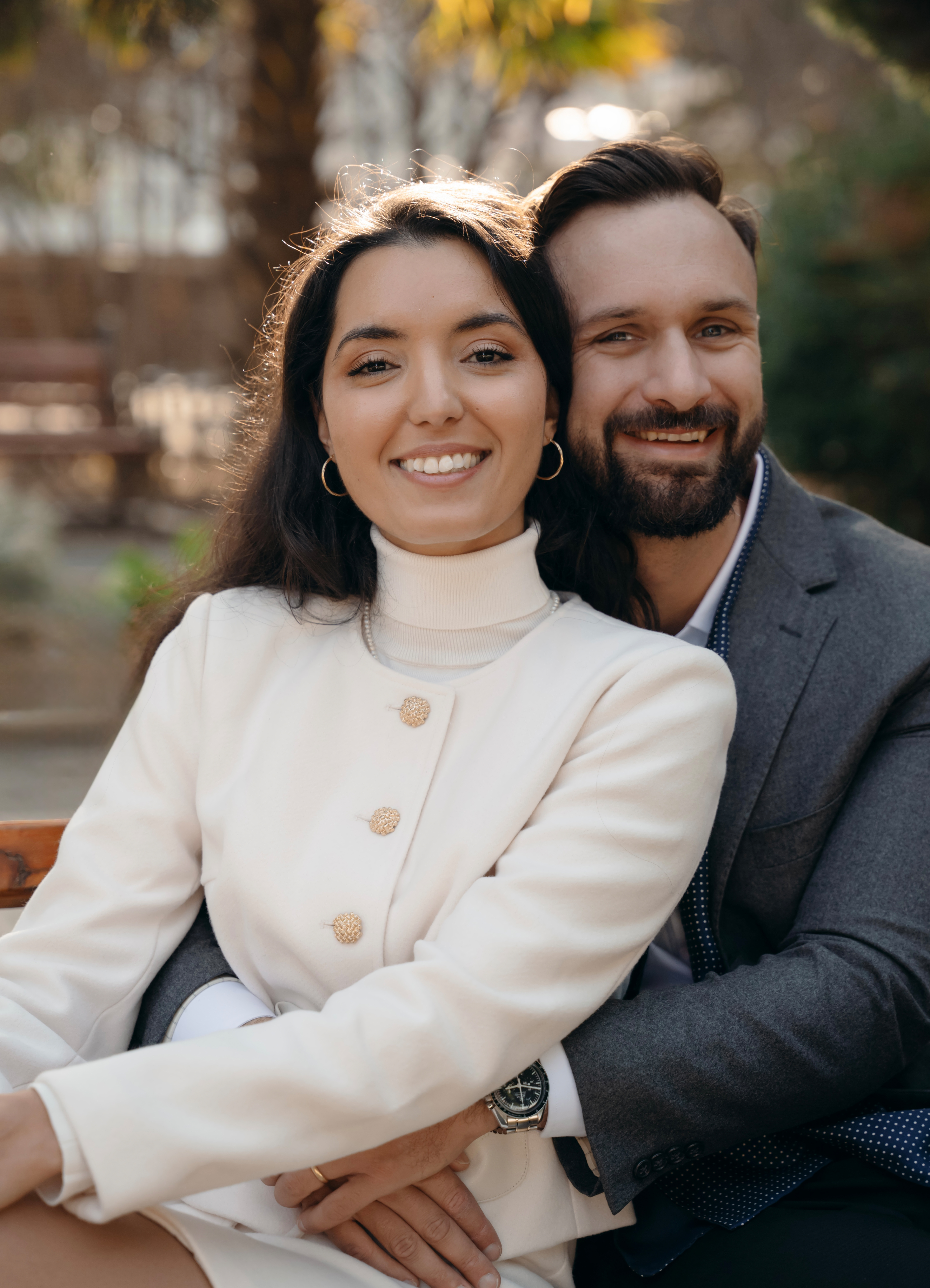 Real couple celebrating after getting married abroad - Fast Wedding Abroad founder story